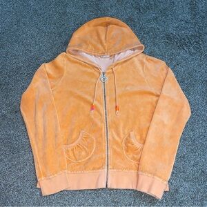 Vintage JLo by Jennifer Lopez Zip Up Hoodie Orange
